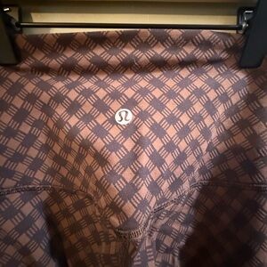 lululemon athletica Brown Patterned Leggings